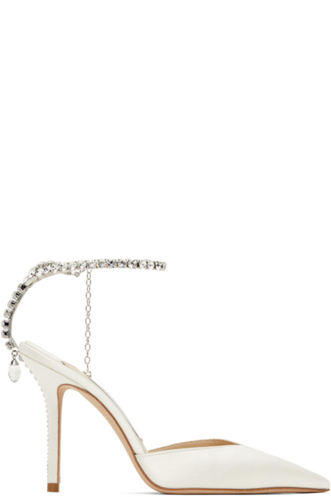 Туфли Saeda 100 Off-White Jimmy Choo