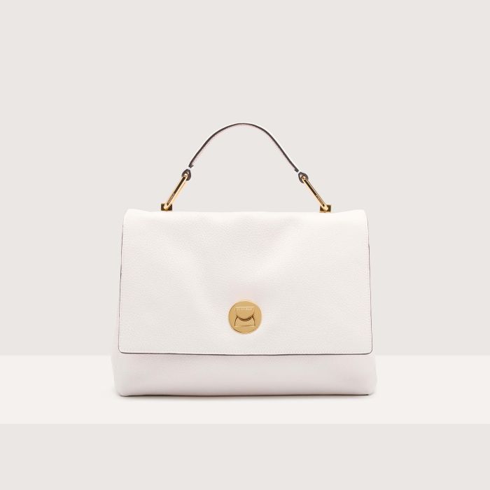 

Сумка top-handle Coccinelle Liya Medium, цвет Blanco/Skin, Белый, Сумка top-handle Coccinelle Liya Medium, цвет Blanco/Skin