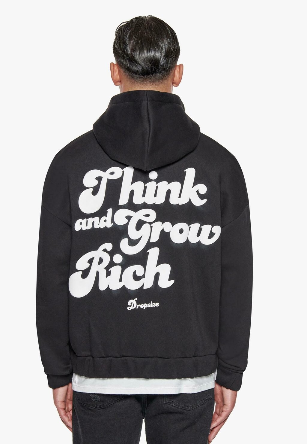 

Толстовка GROW RICH Dropsize, цвет black