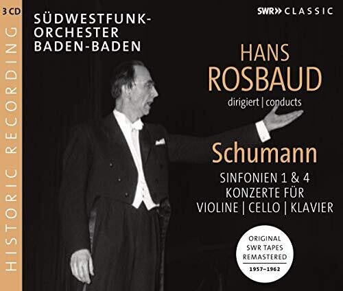 

CD диск Schumann / Sudwestfunk-Orchester Baden-Baden: Rosbaud Conducts Schumann