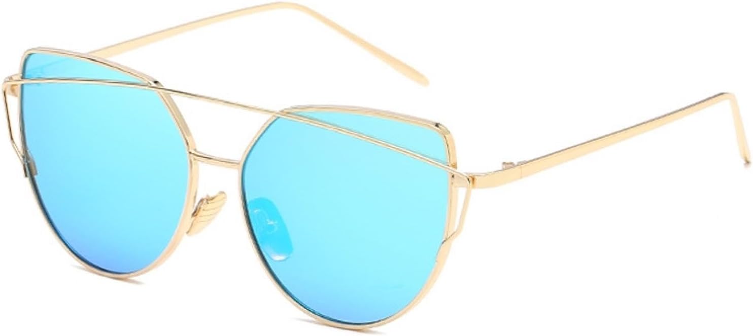 

Женские солнцезащитные очки «кошачий глаз» — зеркальные линзы цвета розового золота — модные ретро-очки — солнцезащитные очки с защитой от УФ-излучения UV400 DSVIGF, 15