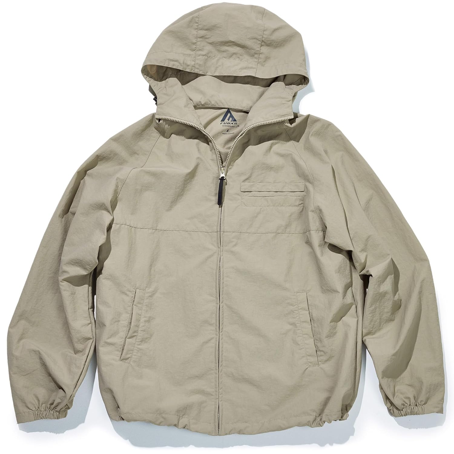 

Толстовка на молнии Otafuku Glove (Широкий силуэт, водоотталкивающая обработка, карман для смартфона) FB-231 Gurege, размер M Mumps, бежевый