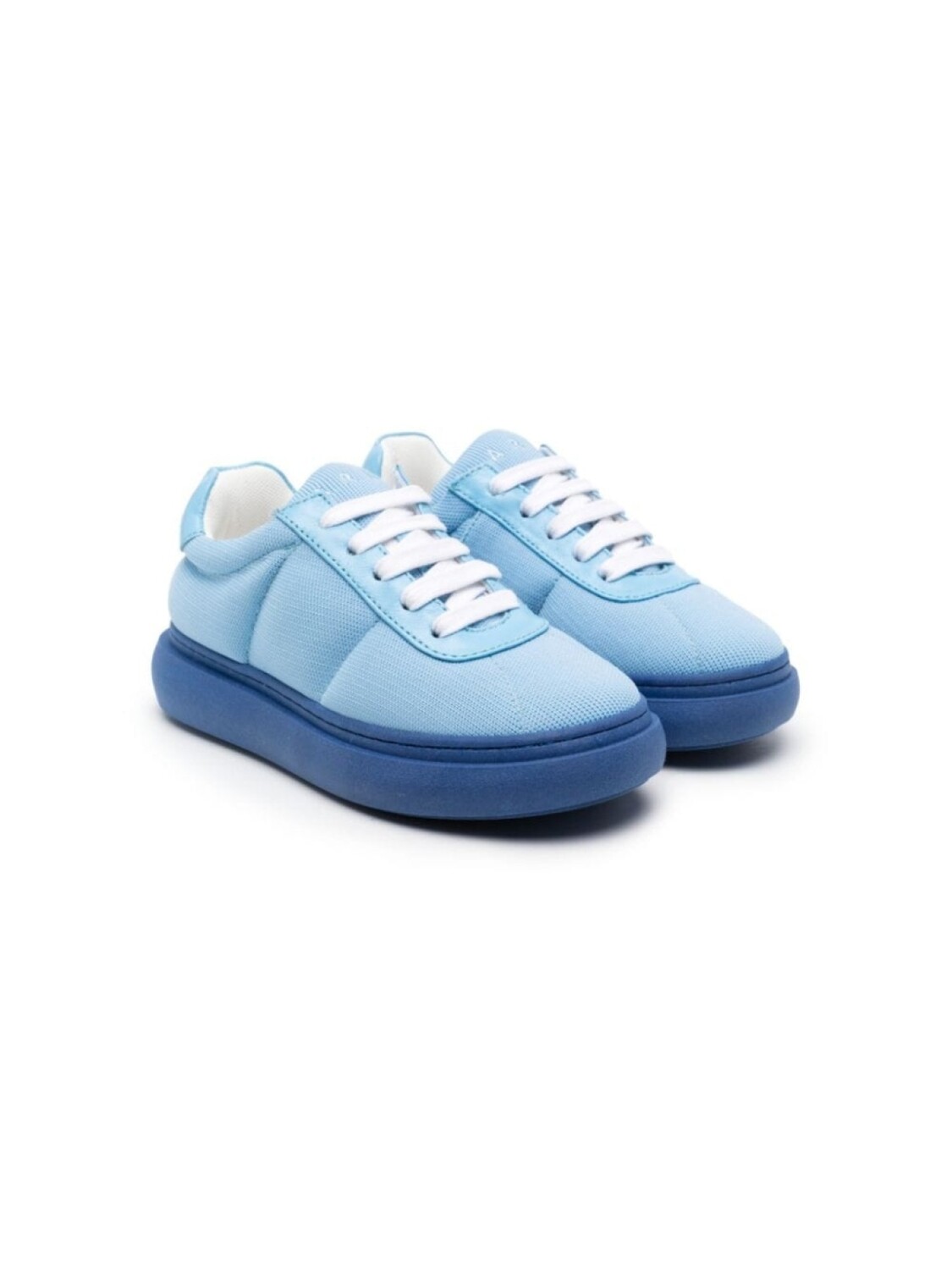 

Кроссовки из ткани пике Marni Kids, синий