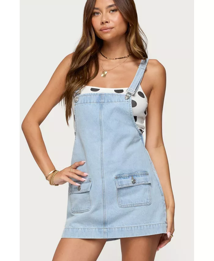 

Женское джинсовое мини-платье Edikted, синий