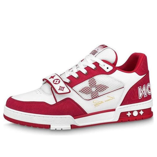 

Кроссовки lv trainer 'white red' Louis Vuitton, белый