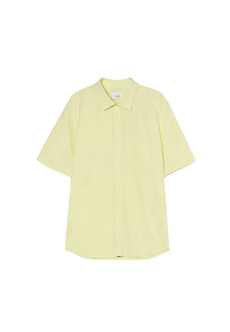 Рубашка мужская Burberry 81043791, хлопок со спандексом, желтый