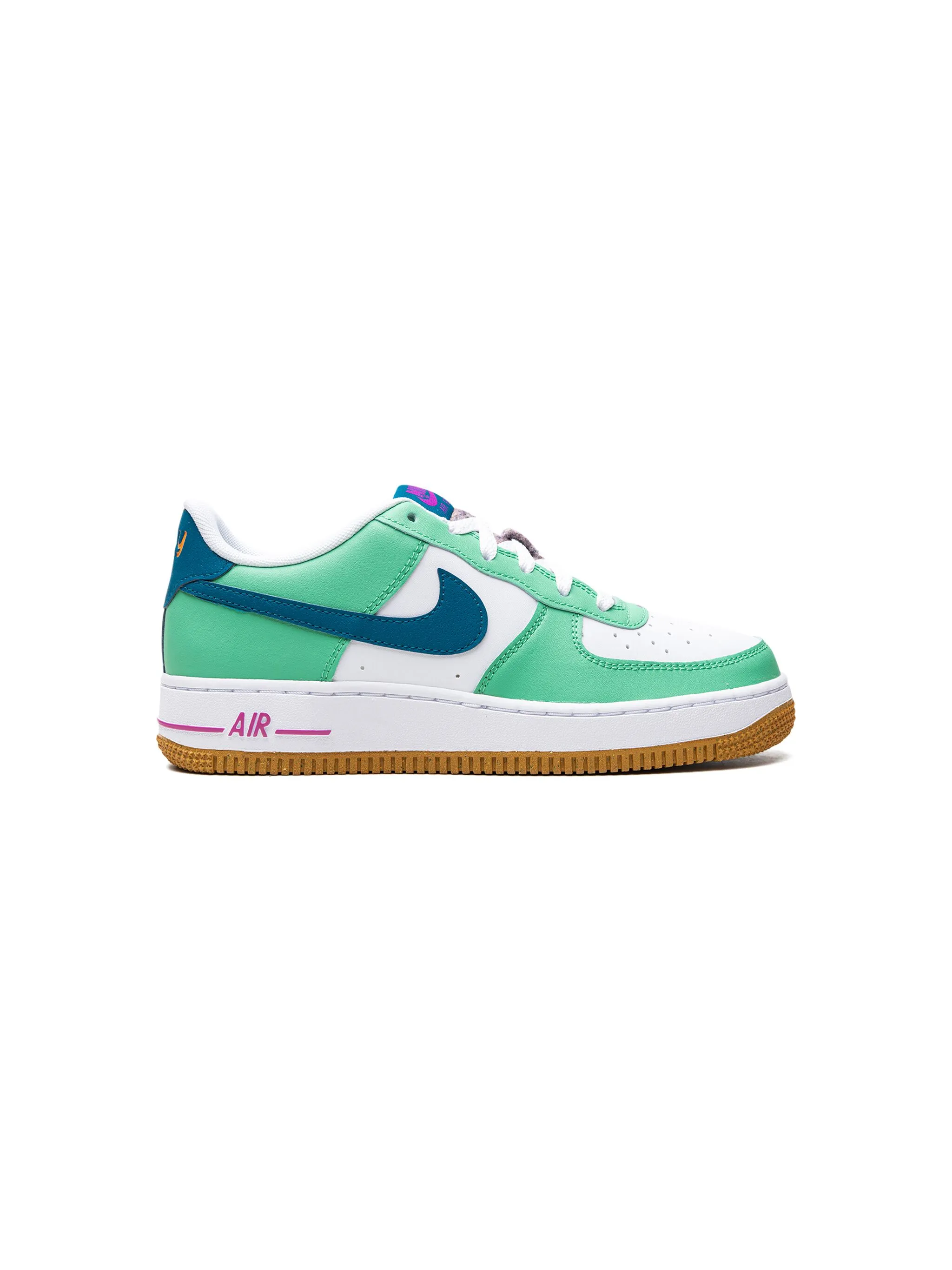 Кроссовки Air Force 1 Low LV8 Play Nike Kids, зеленый — фото 2