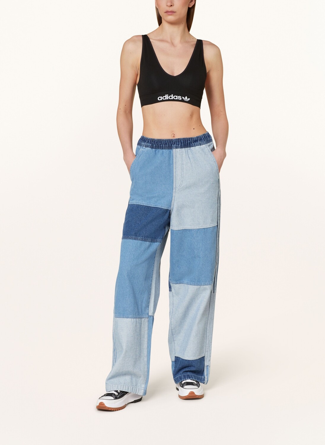 Бюстье adidas Originals, черный — фото 2