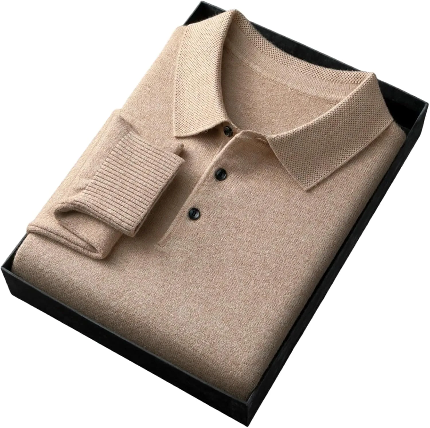 

Мужской свитер из кашемира V-образным вырезом