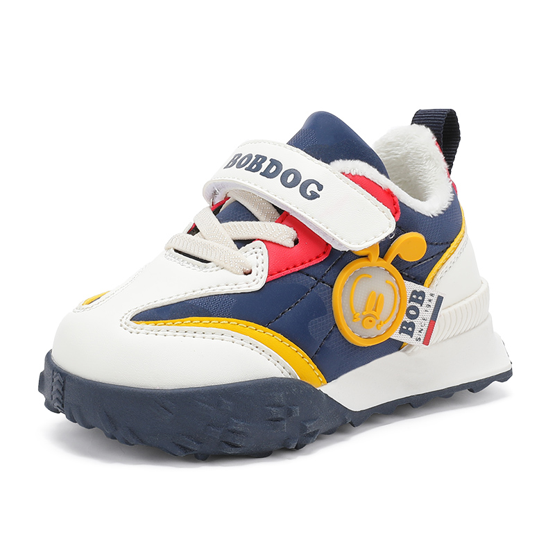 

Нескользящая и износостойкая легкая детская обувь для повседневной жизни BOBDOG, темно-синий