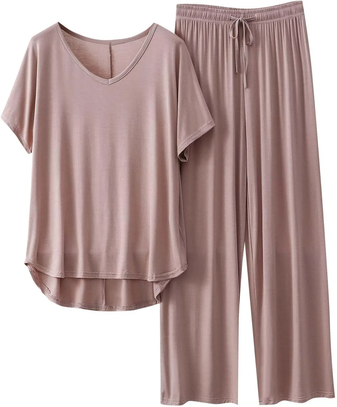 Пижамный комплект, короткий рукав, E-khaki