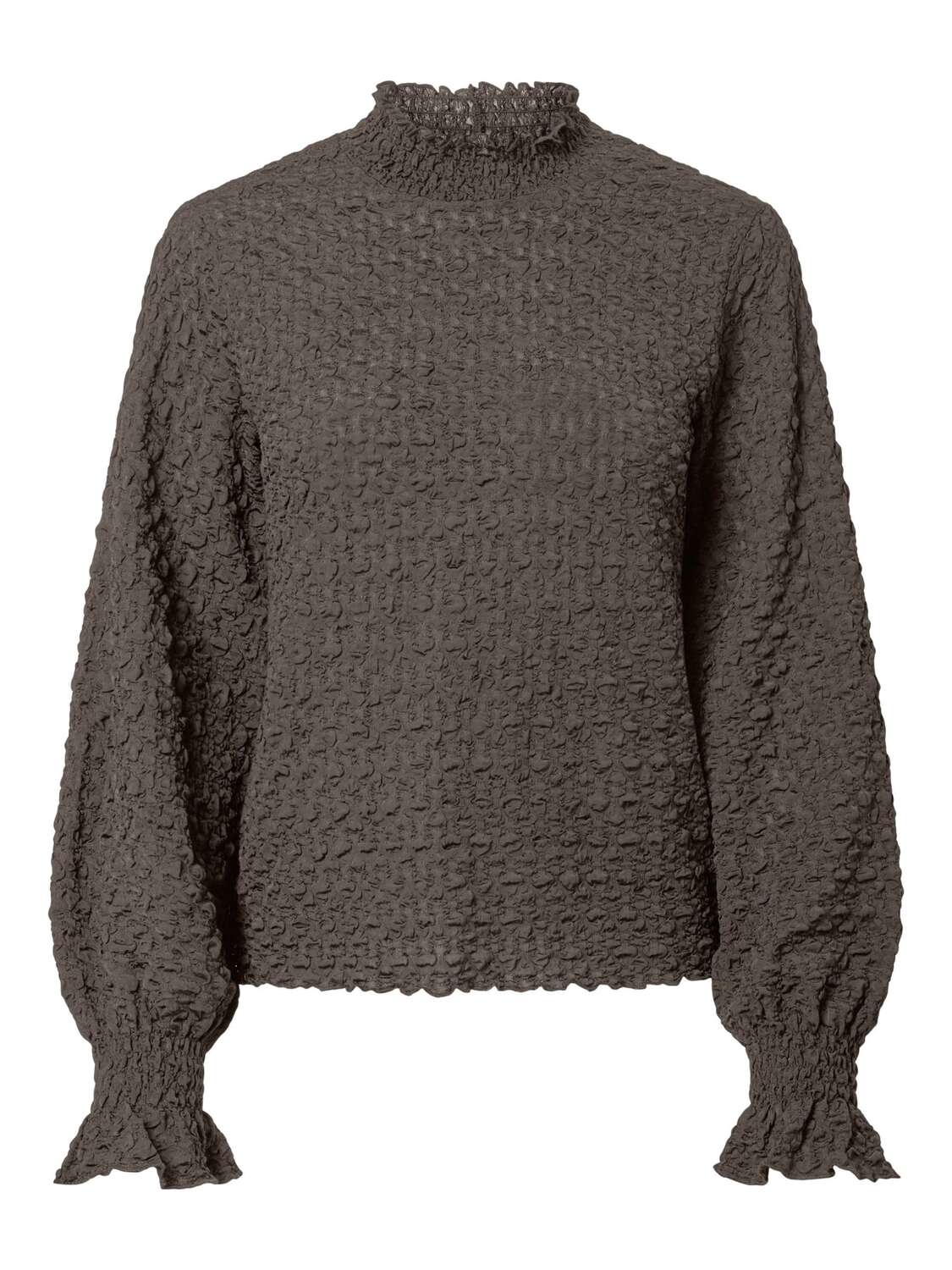 

PIECES Блузка 'PCBpooks' в цвете Muddy