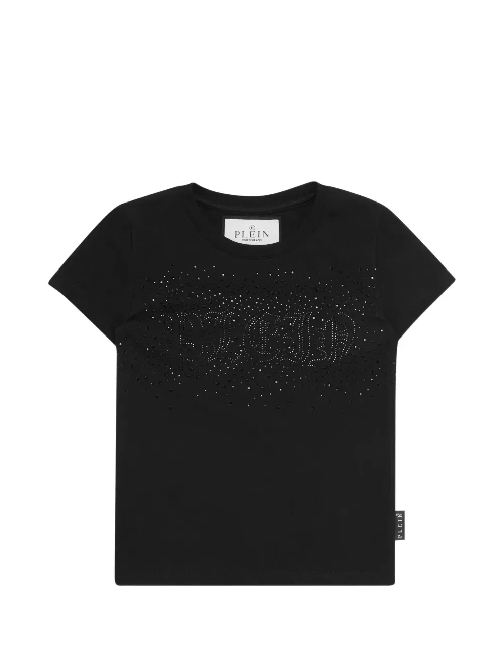 Футболка с круглым вырезом Philipp Plein Junior, черный
