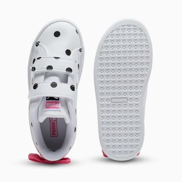 Маленькие дети не любят кроссовки Basket Bow Puma, белый — фото 4