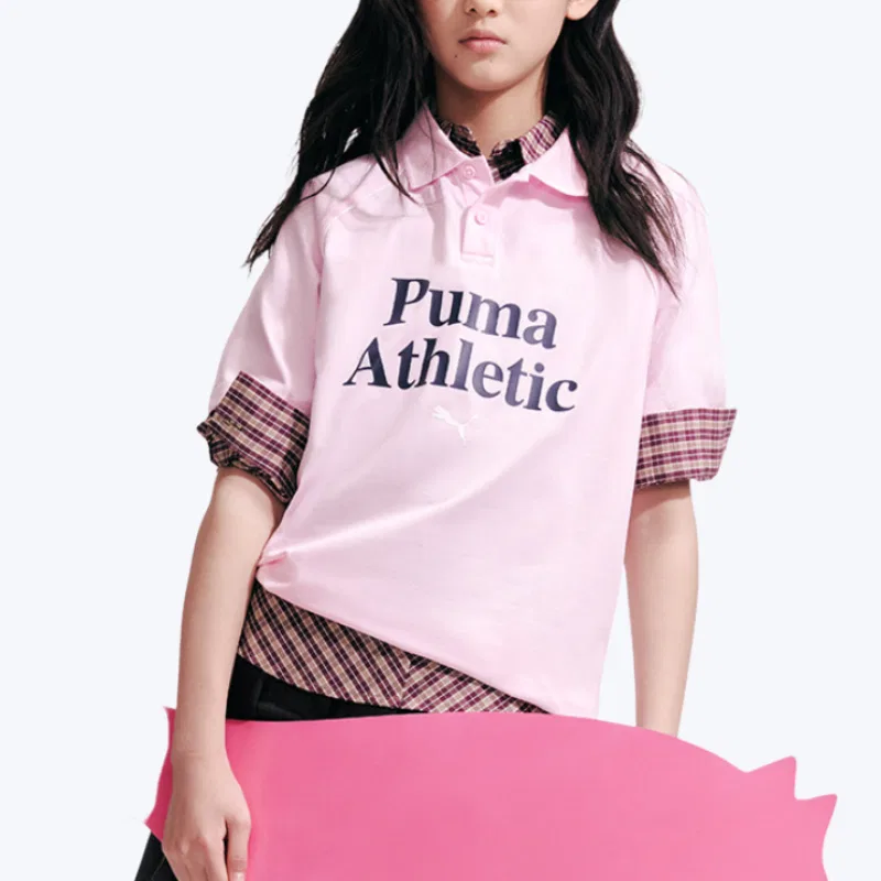 Детская футболка Quick Dry PUMA, Pink 60001 — фото 3