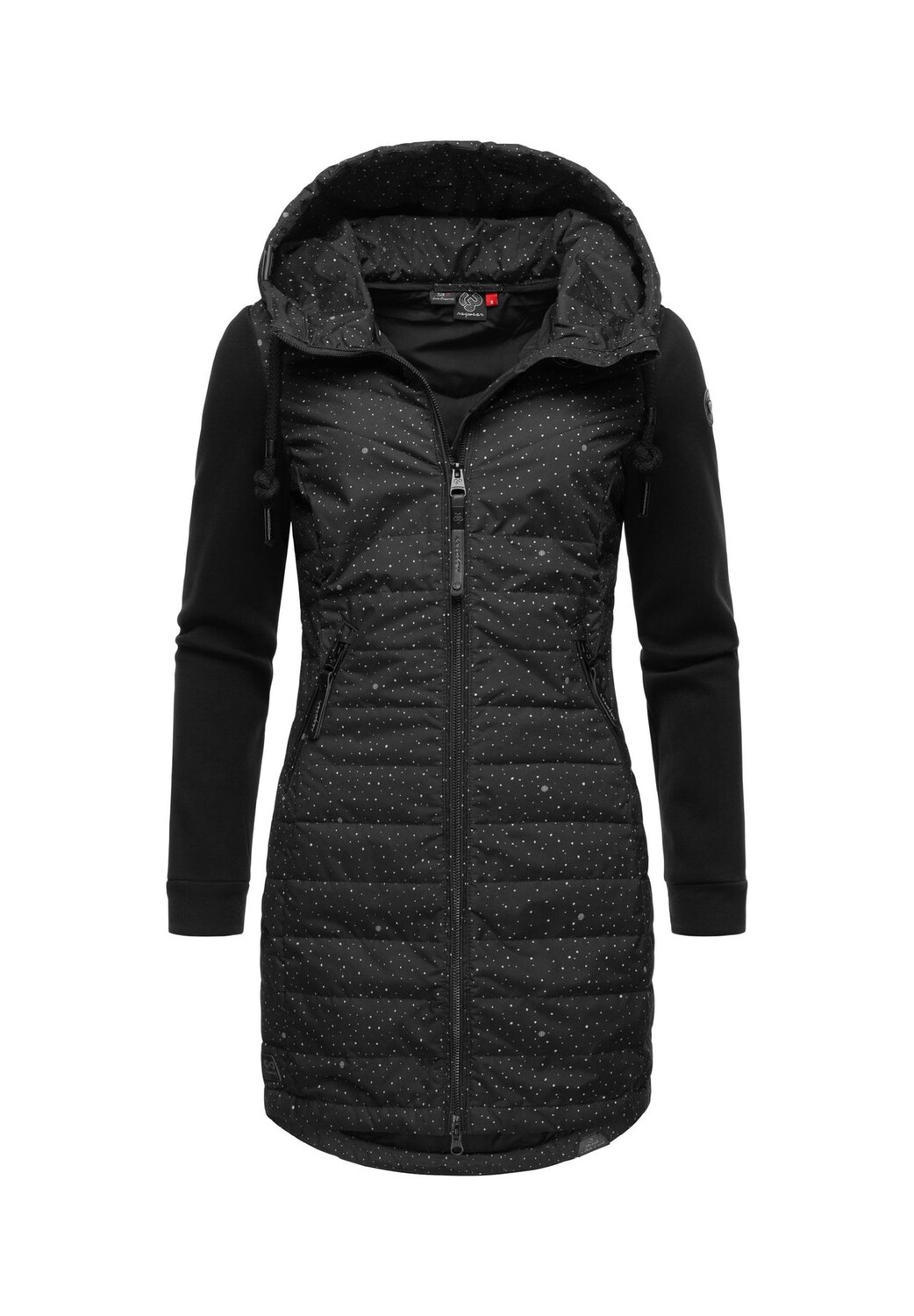 

Стеганая куртка Lucinda Print Long Ragweartm, черный