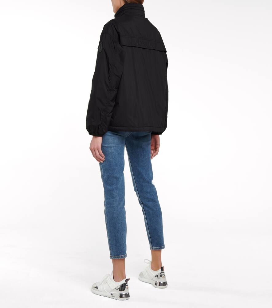 Мужская пуховая куртка на молнии Menchib Moncler, Black — фото 3
