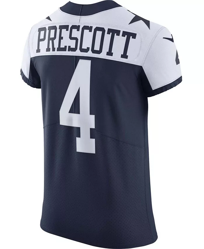Мужская альтернативная игровая футболка Dak Prescott Dallas Cowboys Vapor Elite Nike, мультиколор — фото 2