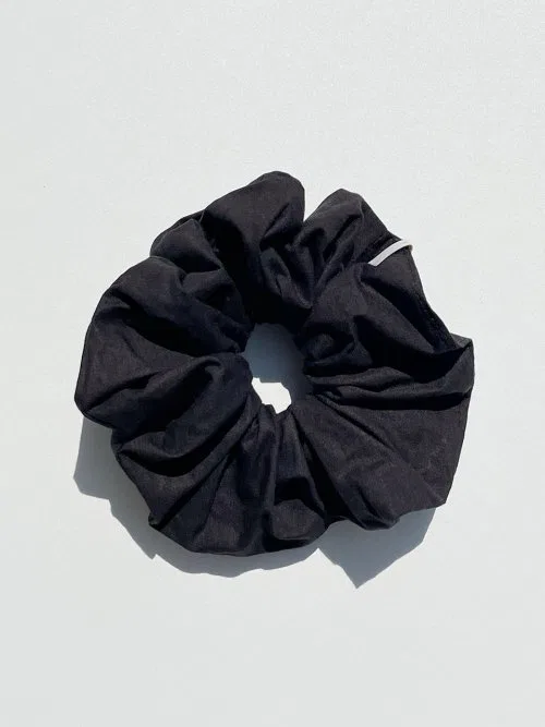 Резинка для волос Vintage Shirt Scrunchie OAR, чёрный