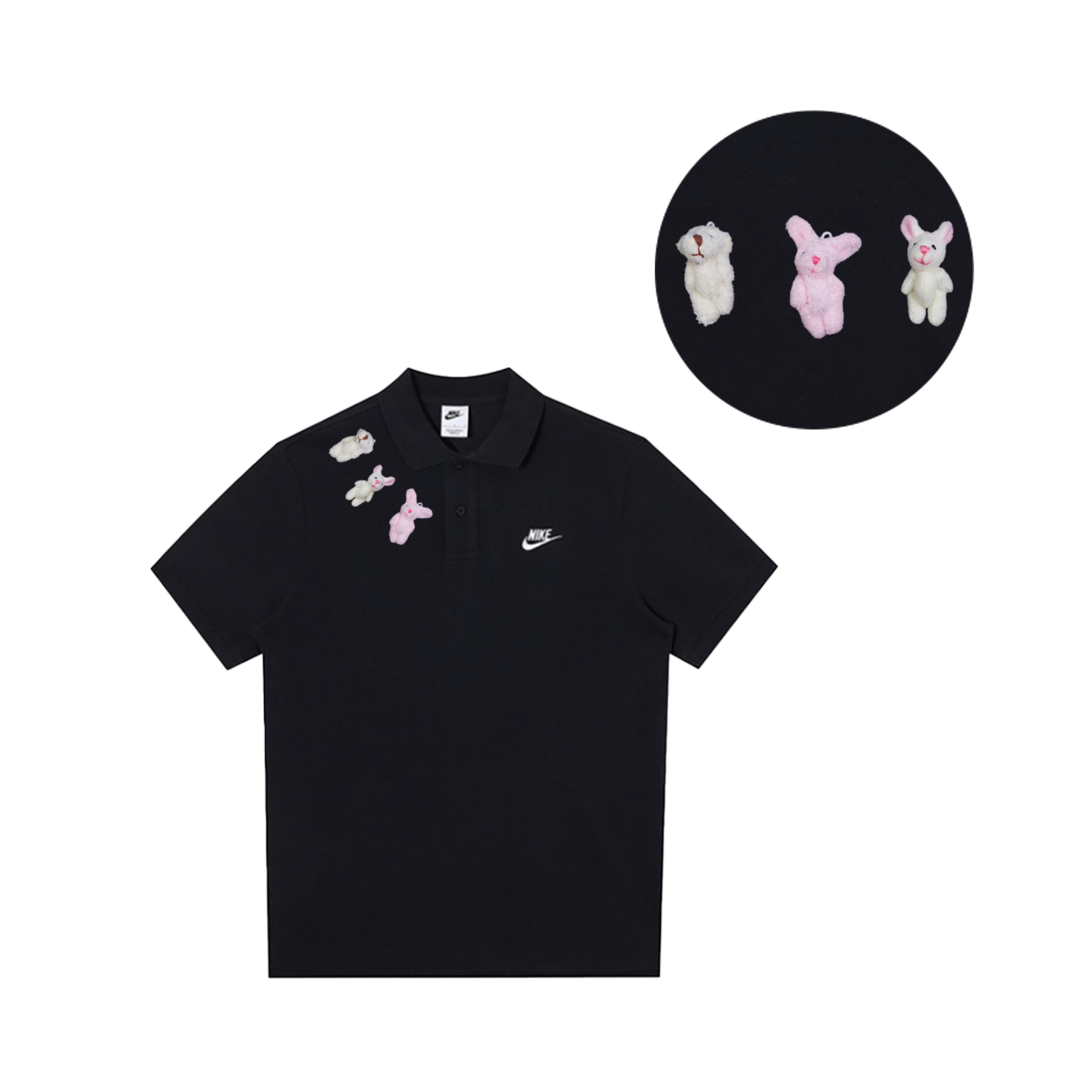 

Nike Спортивная поло мужская black, Черный, Nike Спортивная поло мужская black