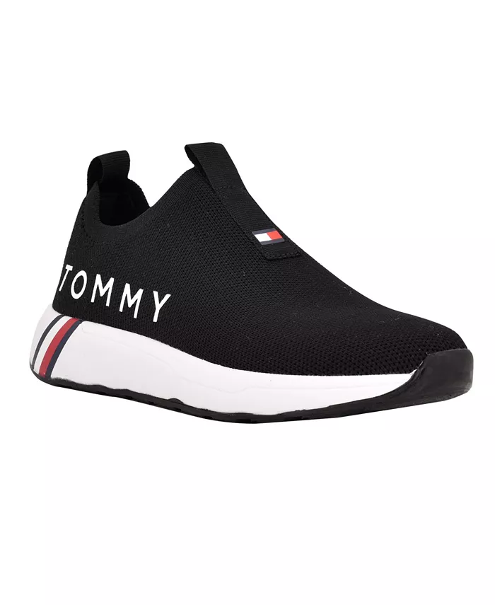 Алиа Спортивные Вязаные Слипоны Tommy Hilfiger, черный