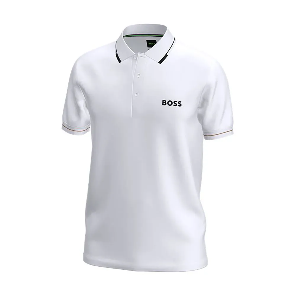 

Поло с коротким рукавом BOSS Paul Pro 10258089, белый