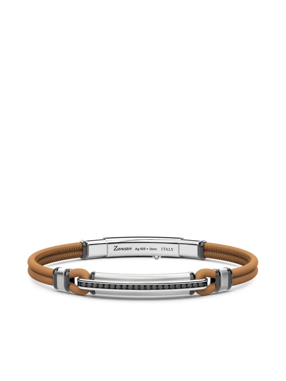 

Браслет со шпинелью Zancan, коричневый