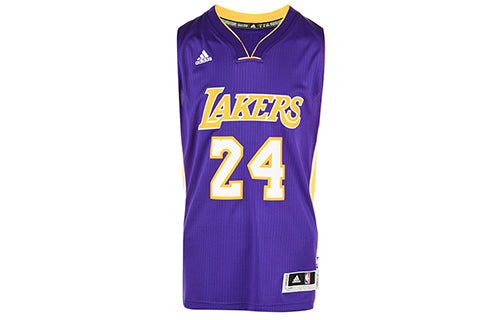 Баскетбольное джерси adidas LA Lakers NBA Kobe Bryant Jersey Purple/Gold, фиолетовый — фото 4