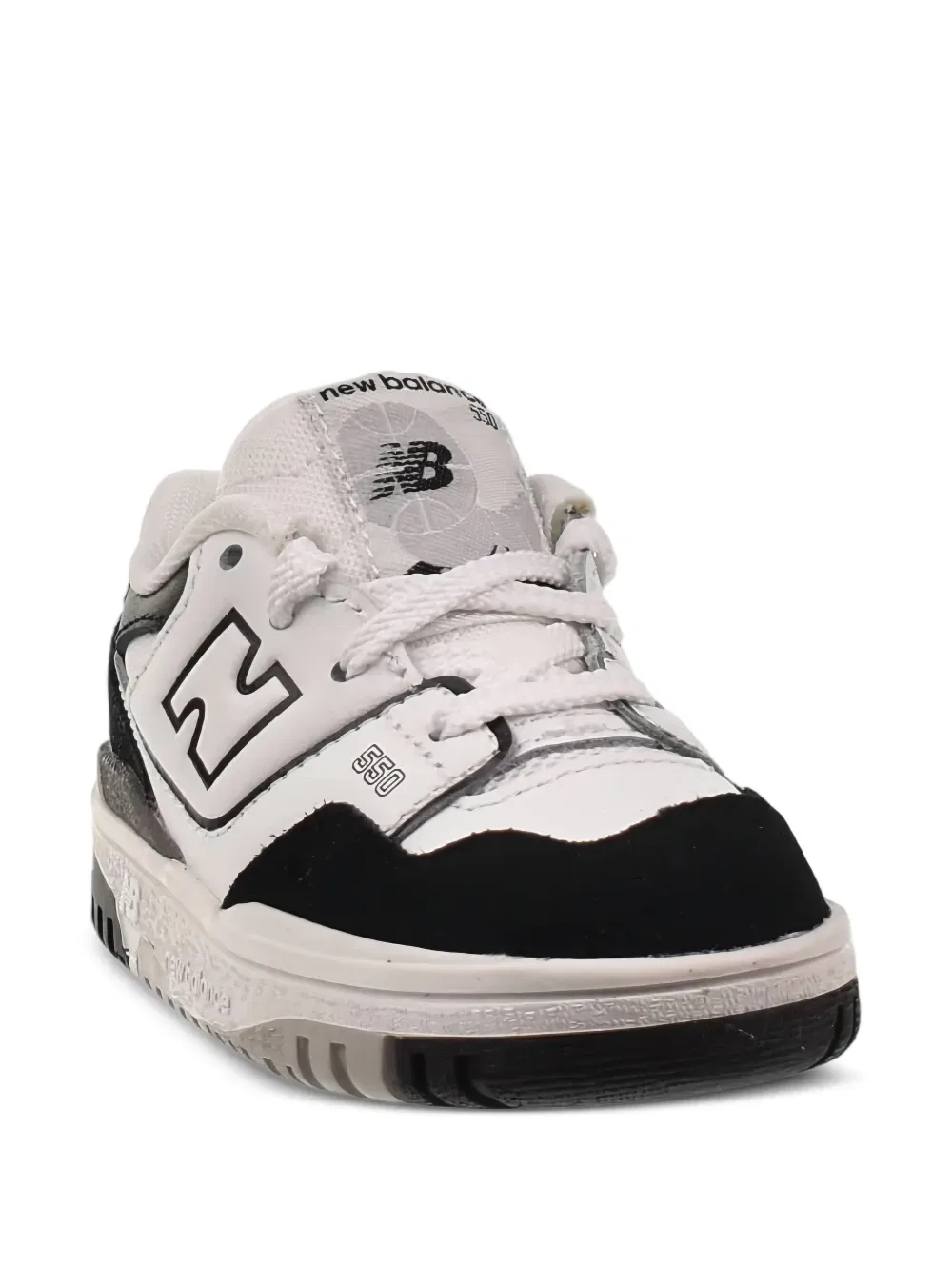 Кроссовки с логотипом 550 New Balance Kids, белый — фото 2