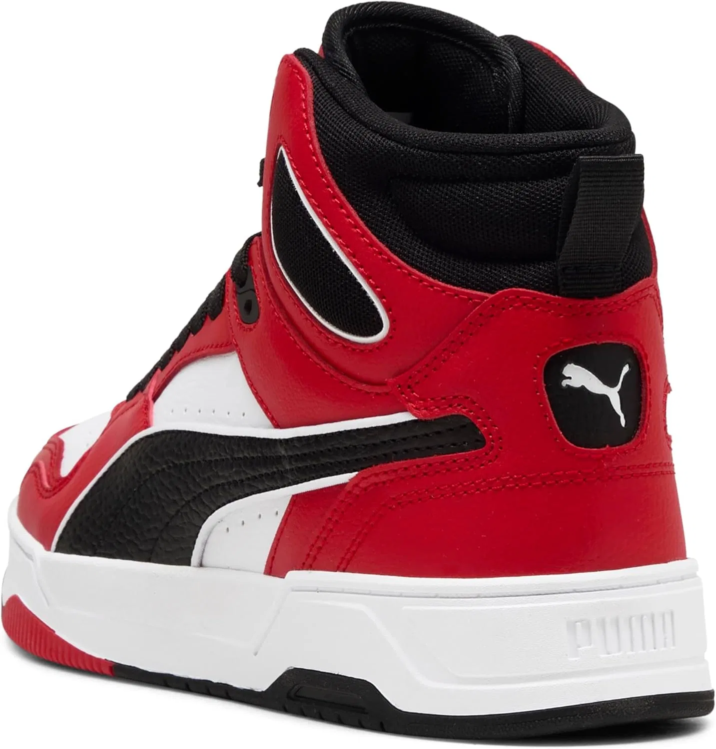 Кроссовки Puma Unisex RBD Break Mid Trainers, Puma Weiß Puma Schwarz Für Alle Zeiten Rot — фото 2