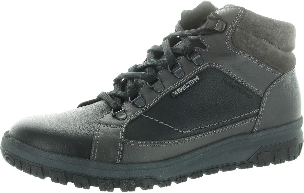 

Ботинки Mephisto Pitt из черной кожи, черный