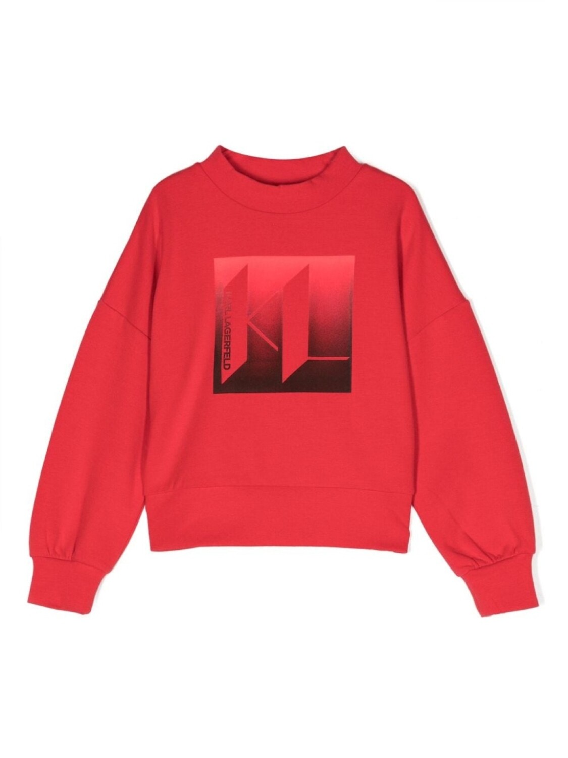 

Karl Lagerfeld Kids толстовка с логотипом, красный