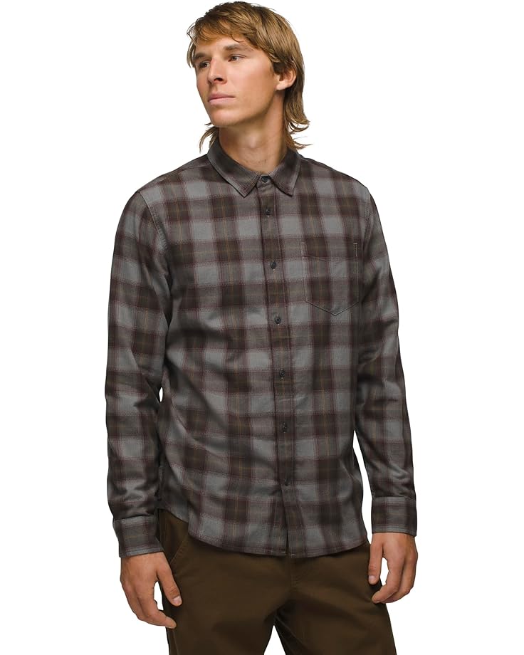 

Рубашка Prana Los Feliz Flannel Shirt, цвет Flint 1
