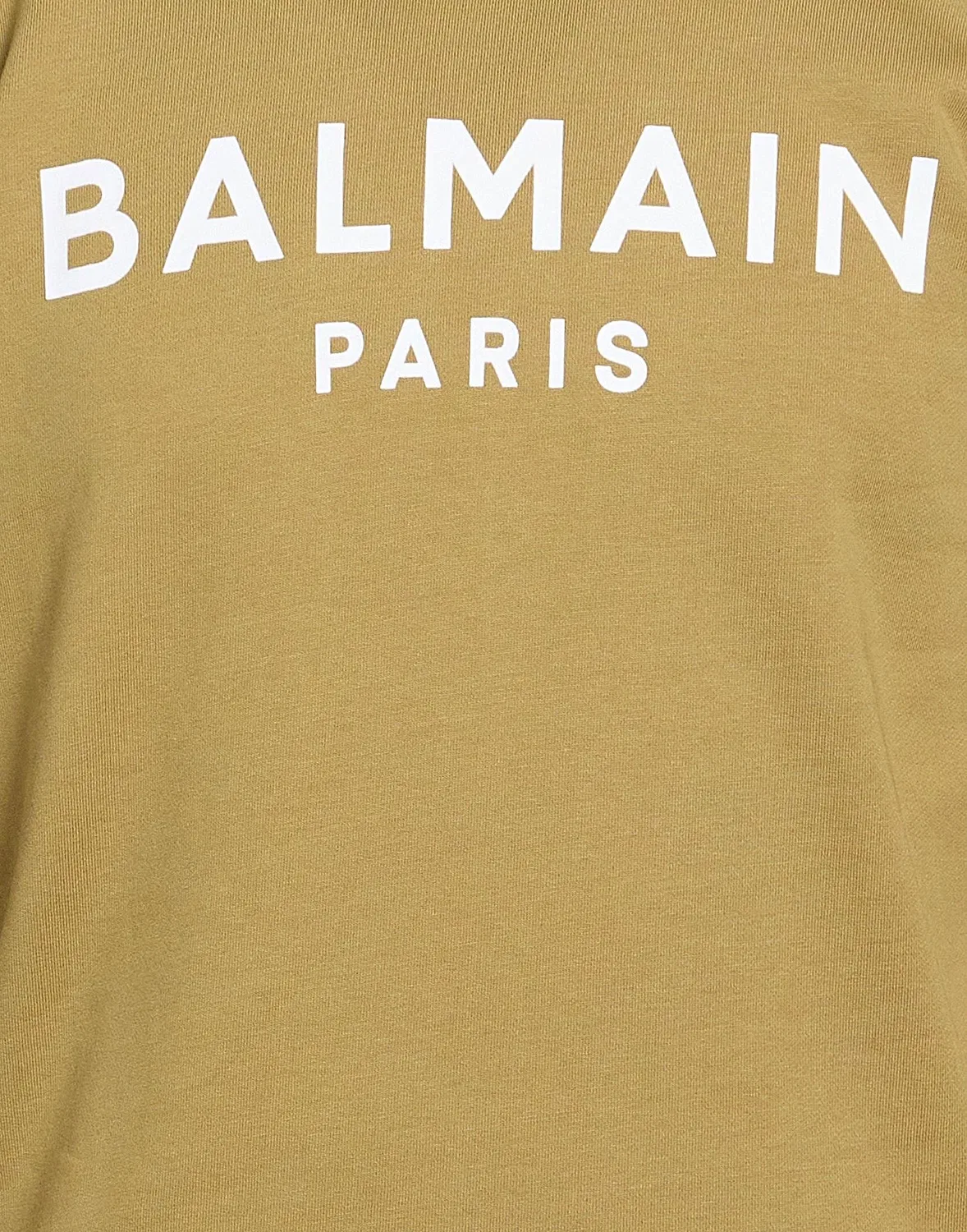 Свитшот с принтом BALMAIN Military green — фото 4