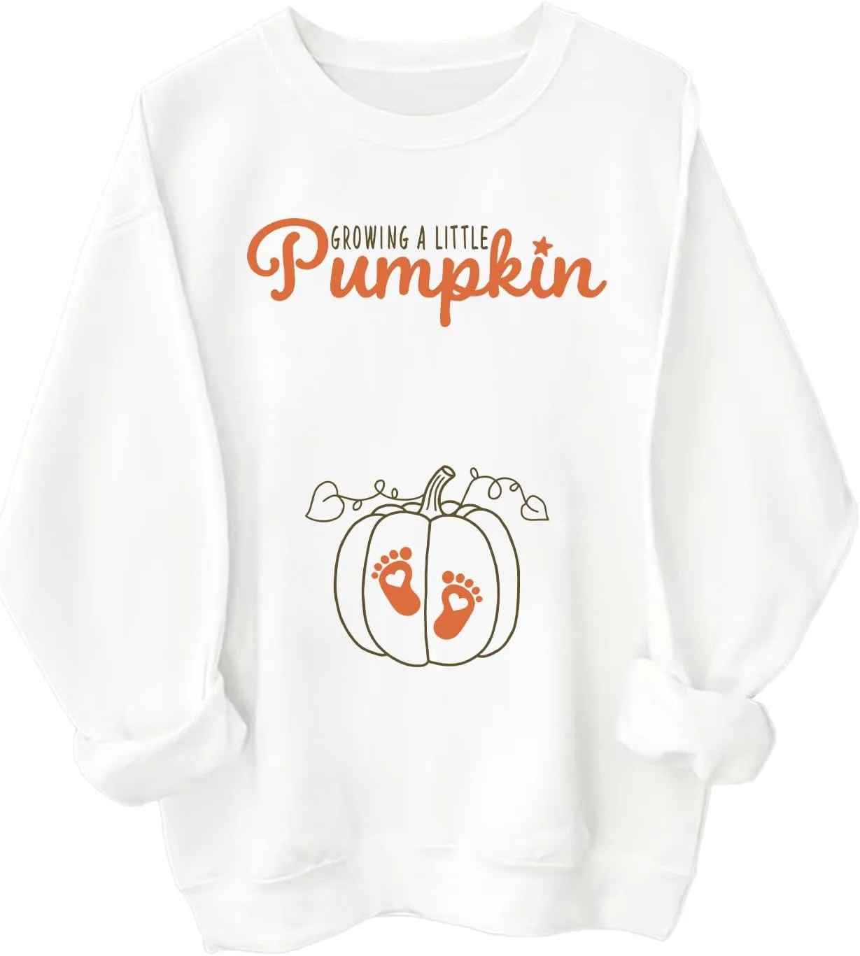 

Толстовка с тыквой Growing A Little Pumpkin на Хэллоуин TrueSHE