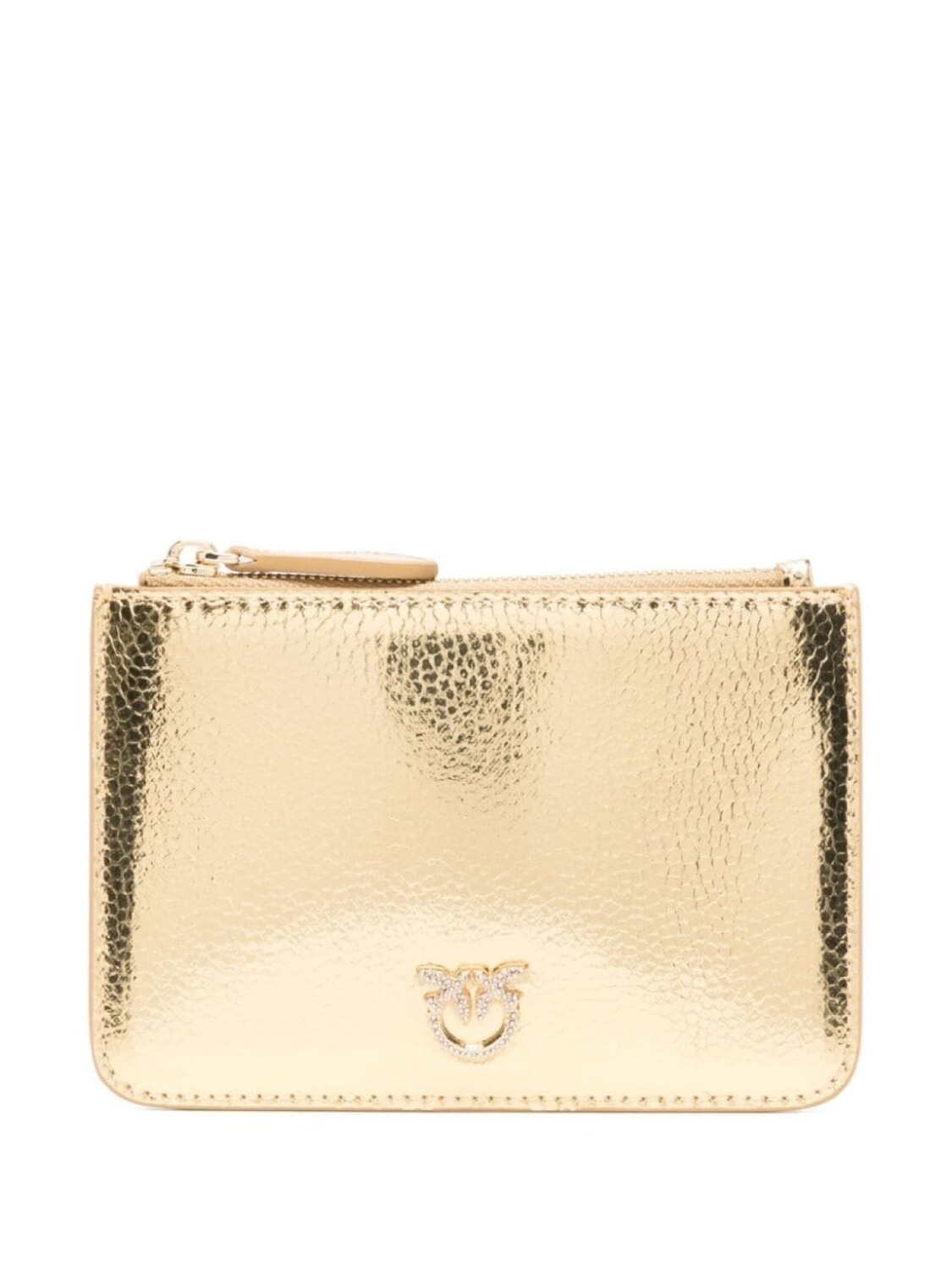 

Кошелек PINKO с металлическим покрытием, золотой