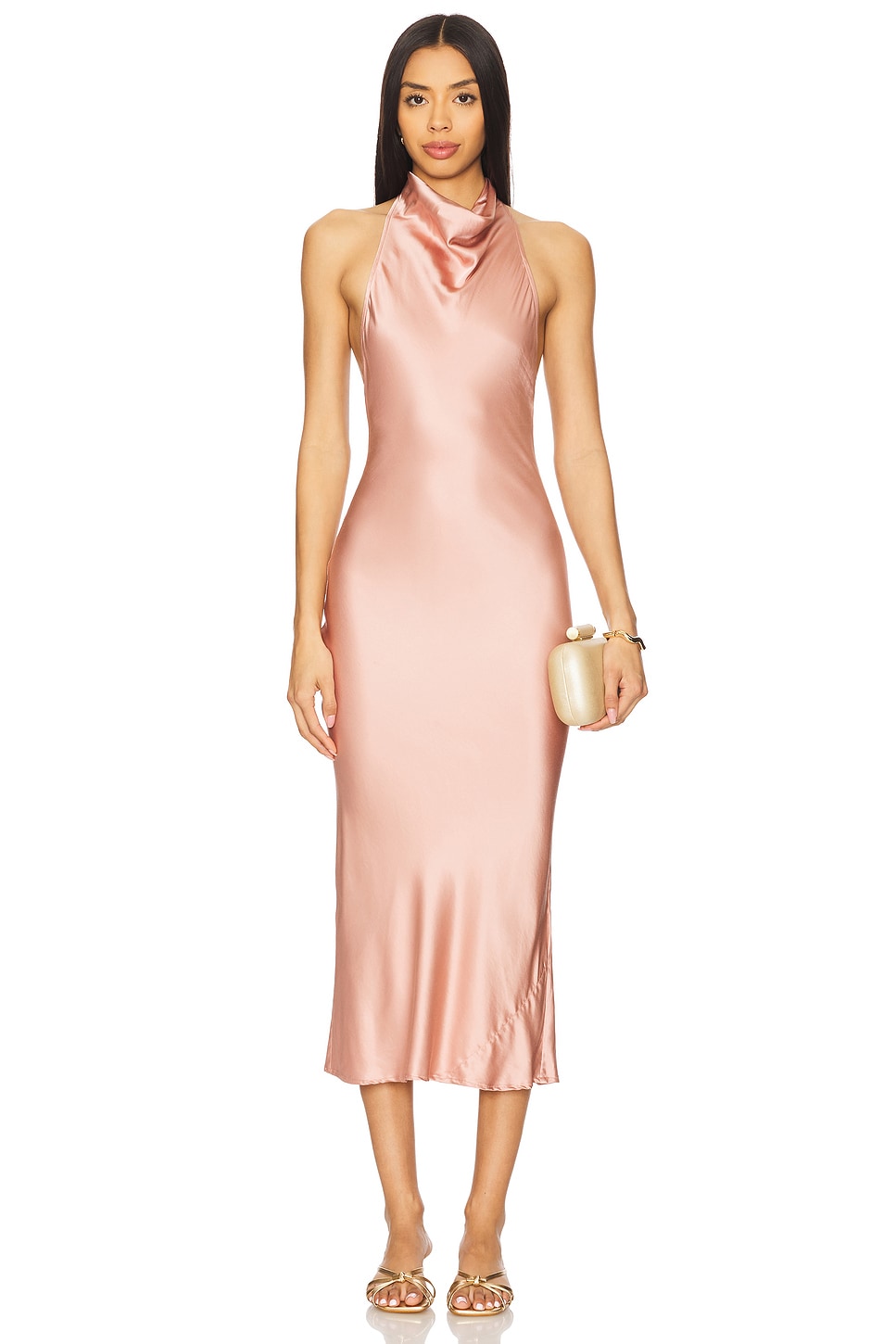 

X revolve платье миди Charlene от House Of Harlow 1960, dusty pink