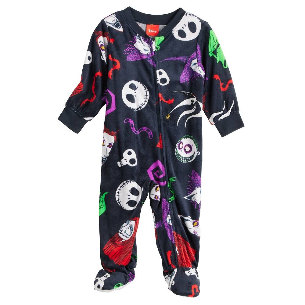 

Детские пижамы Disney's «Кошмар перед Рождеством» от Jammies For Your Families Disney/Jammies For Your Families, мультиколор