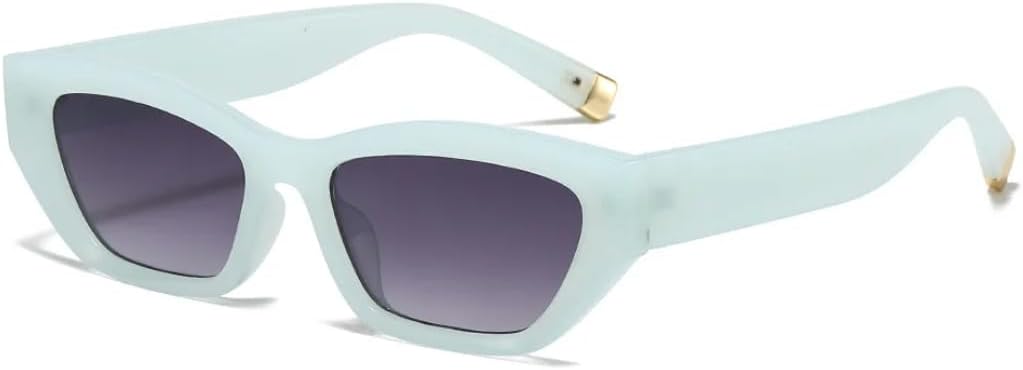 

Солнцезащитные очки с защитой от УФ-излучения UV400 | Градиентный «кошачий глаз», леопардовый принт, металлик | Линзы конфетных цветов | Для женщин и мужчин | Для занятий спортом на открытом воздухе и вождения Generic, Blue Grey