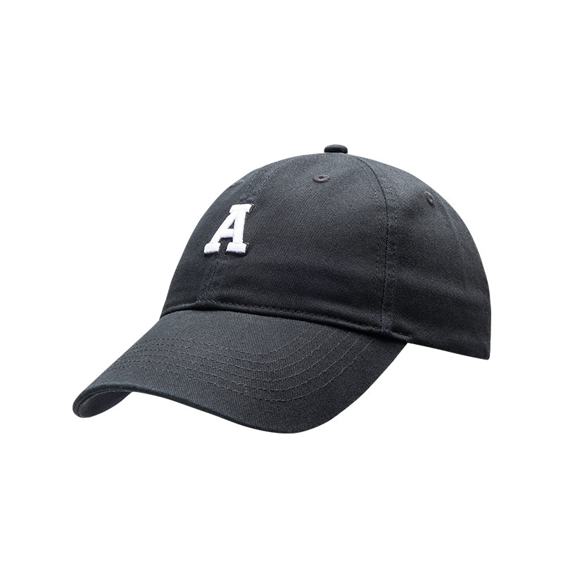 

ANTA Хлопковая бейсболка унисекс серая, Basic Black