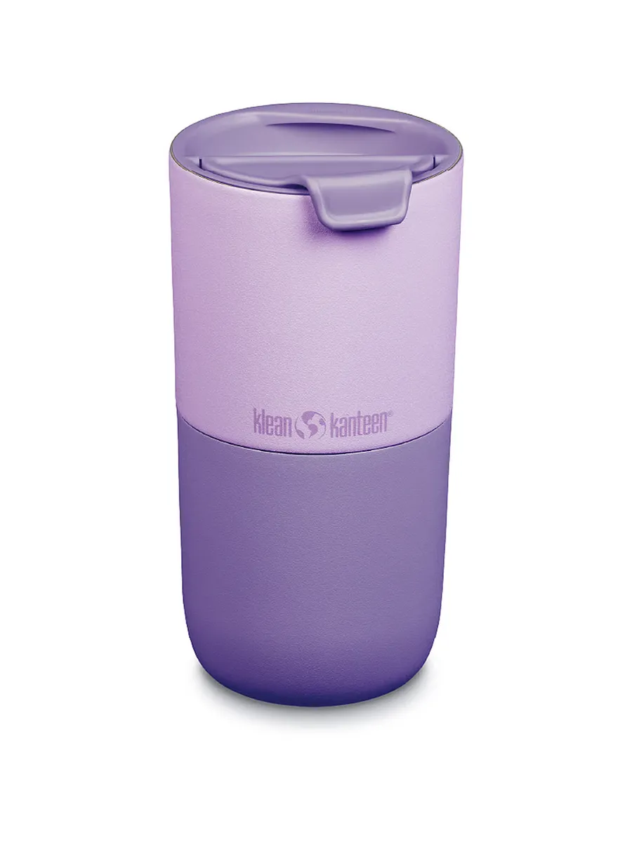 

Стакан с подъемом на 16 унций и откидной крышкой Klean Kanteen, цвет Orchid Bloom