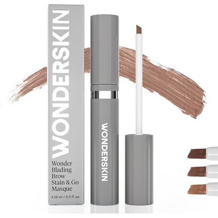

Краска для бровей Wonder Blading Brow Stain & Go Masque Стойкая, неразмазывающаяся краска для бровей Blonde Wonderskin