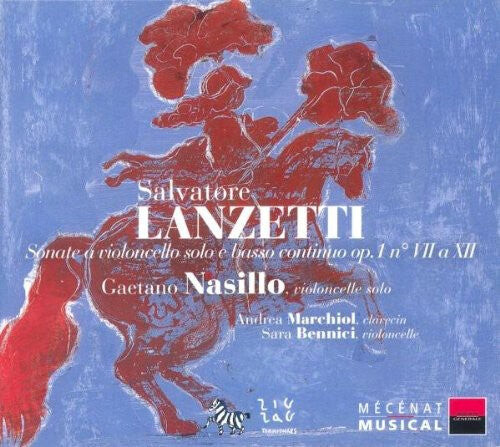 

CD диск Lanzetti / Nasillo / Marchiol / Bennick: Sonate Pour Violoncelle Et Bas