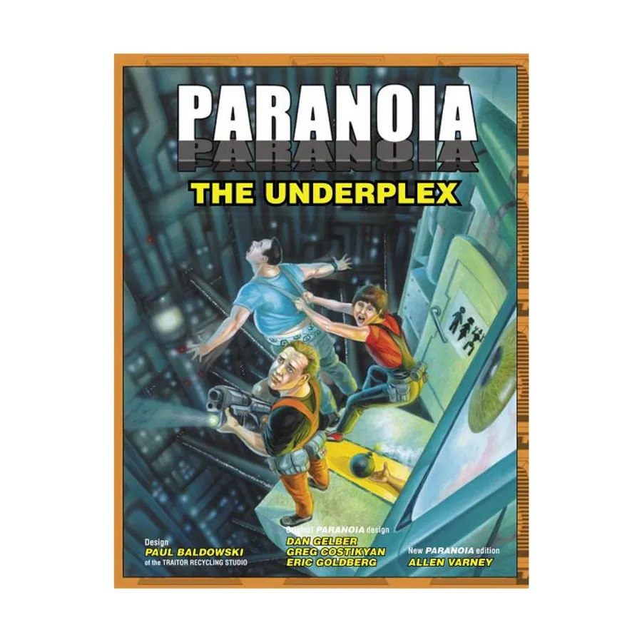 

Underplex, Paranoia XP, мягкая обложка