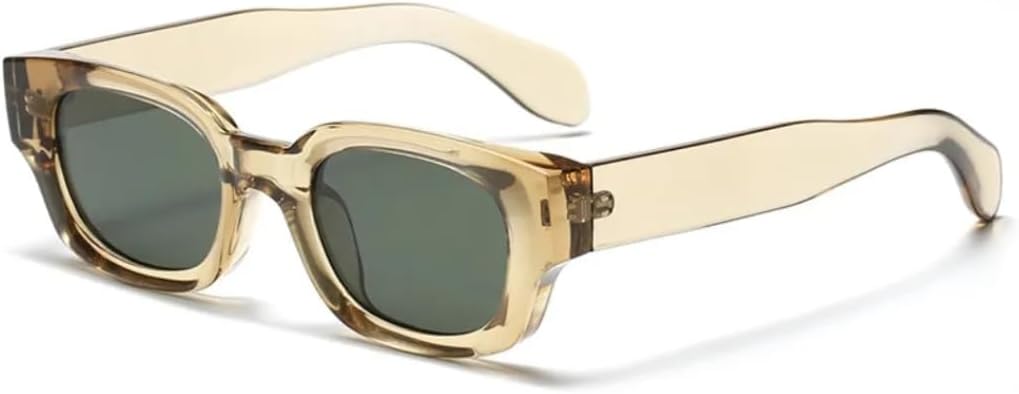 

Солнцезащитные очки с защитой от УФ-излучения UV400 | Маленькая оправа в стиле панк | Линзы конфетных цветов для занятий спортом на открытом воздухе и путешествий DSVIGF, Yellow