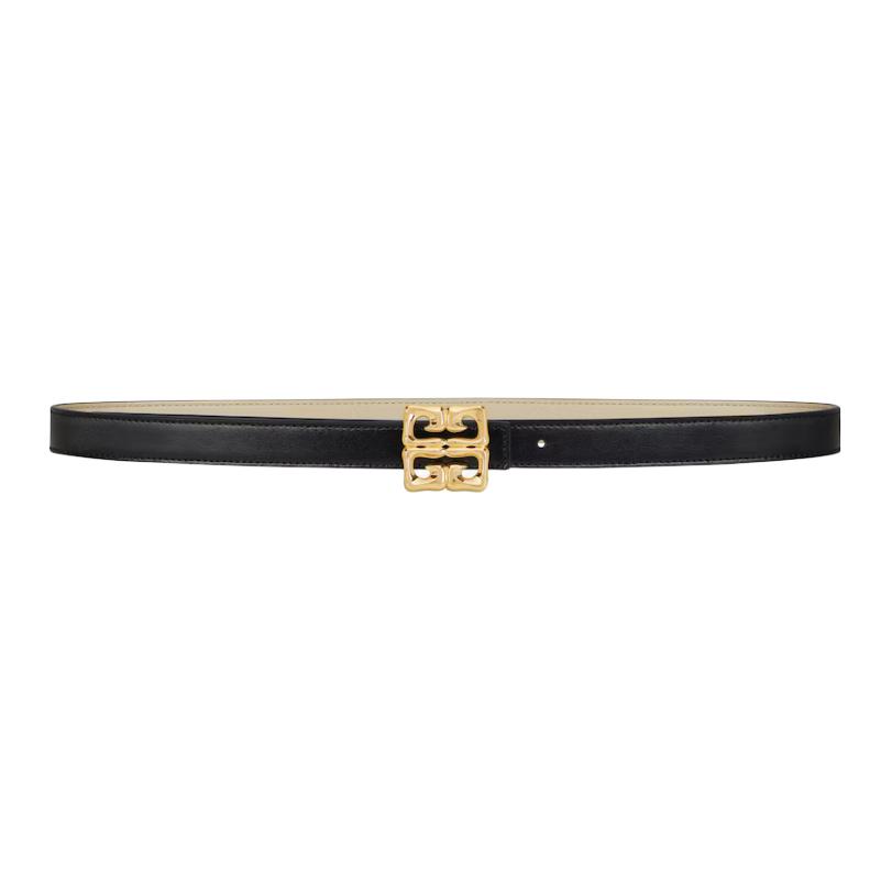 

Givenchy Ремень реверсивный с жидким логотипом 4G, Black