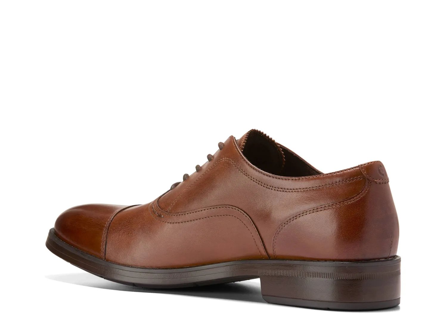 Оксфорды Cole Haan Newmark Grand Cap Toe Oxford, темно-коричневый — фото 3