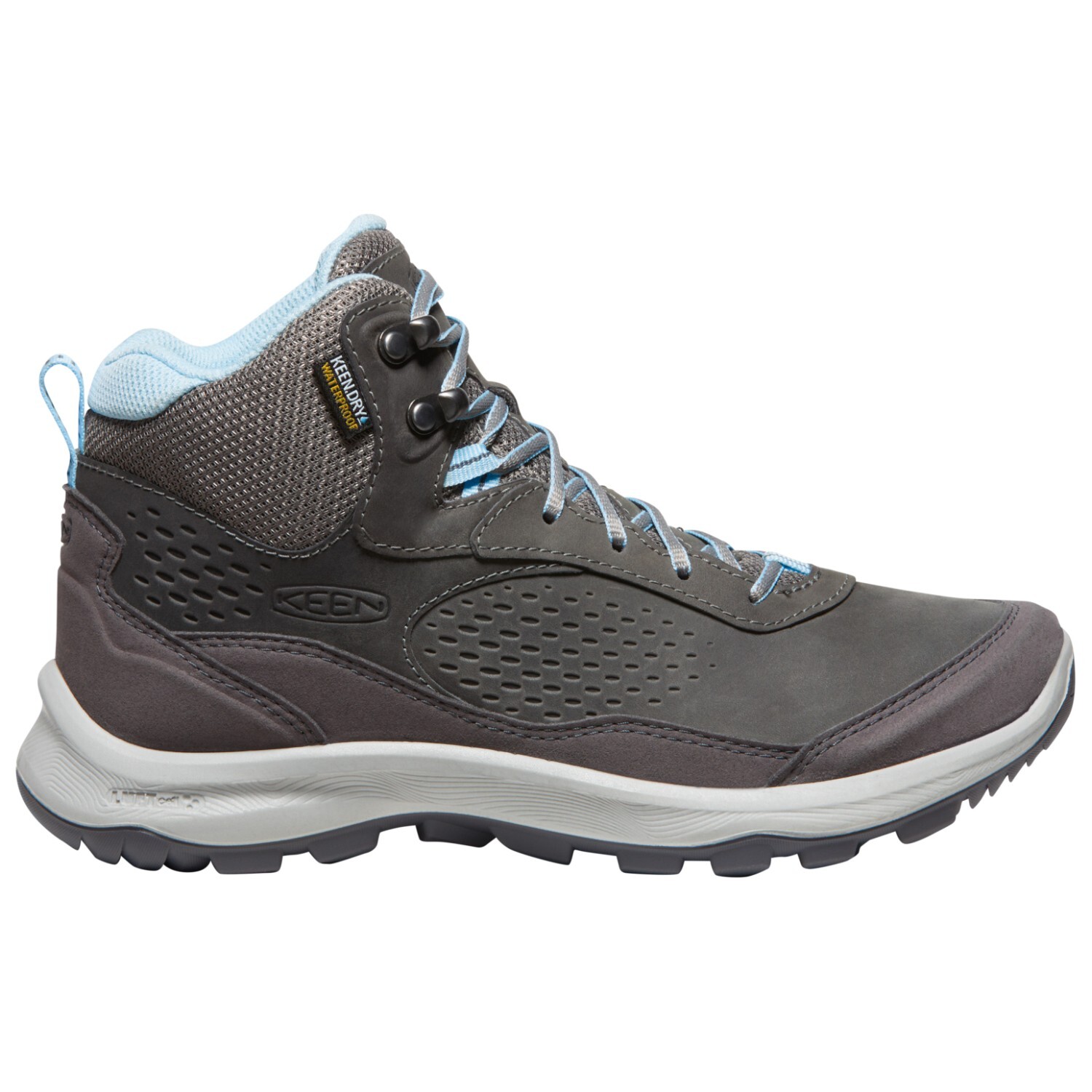 

Походная обувь Keen Terradora Explorer Mid WP, цвет Steel Grey/Clear Sky