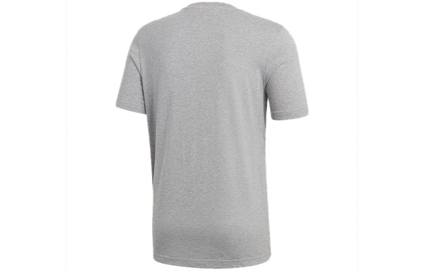 Футболка originals chest logo sports short sleeve gray Adidas, серый — фото 2