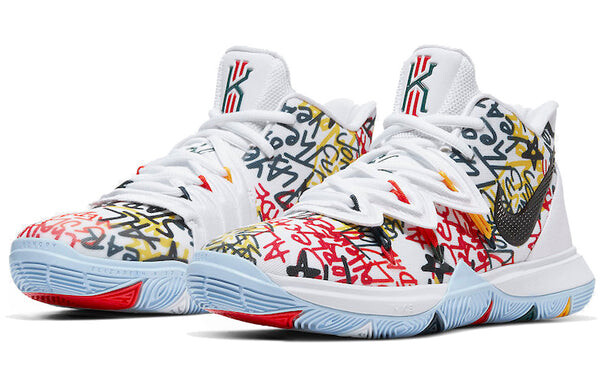 Кроссовки sue bird x kyrie 5 Nike, белый — фото 3